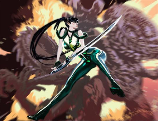 顽皮狗画师画《剑星》女主图又被骂，网友称这么丑不如不画！ 作者：卡缪 