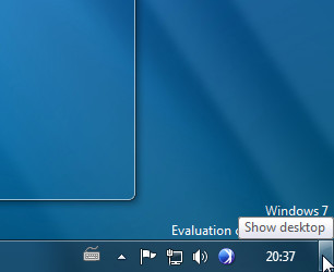 Windows 7中显示桌面有几种方法？