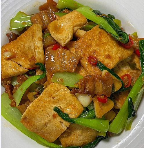 咸肉炒豆腐的做法 咸肉炒豆芽的做法窍门