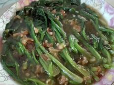 油焖菠菜的做法